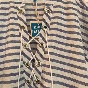 SUPER CUTE....Blue Island Dress/Cover Up